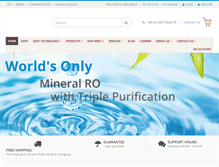 Tablet Screenshot of kentwaterpurifiersbd.com